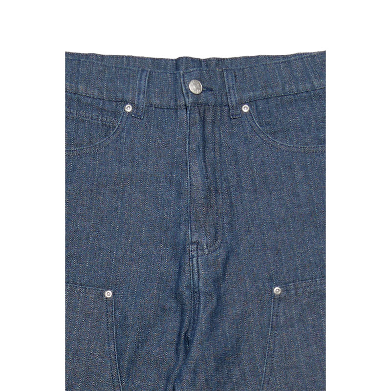 Cheers(チアーズ)/ HB DOUBLE KNEE PANTS -NAVY-