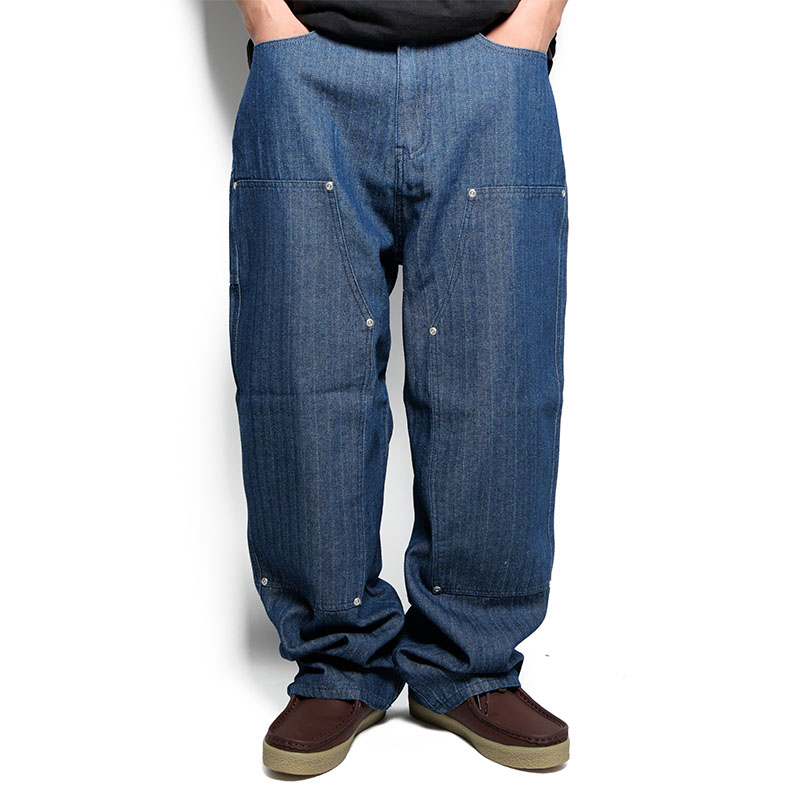 Cheers(チアーズ)/ HB DOUBLE KNEE PANTS -NAVY-