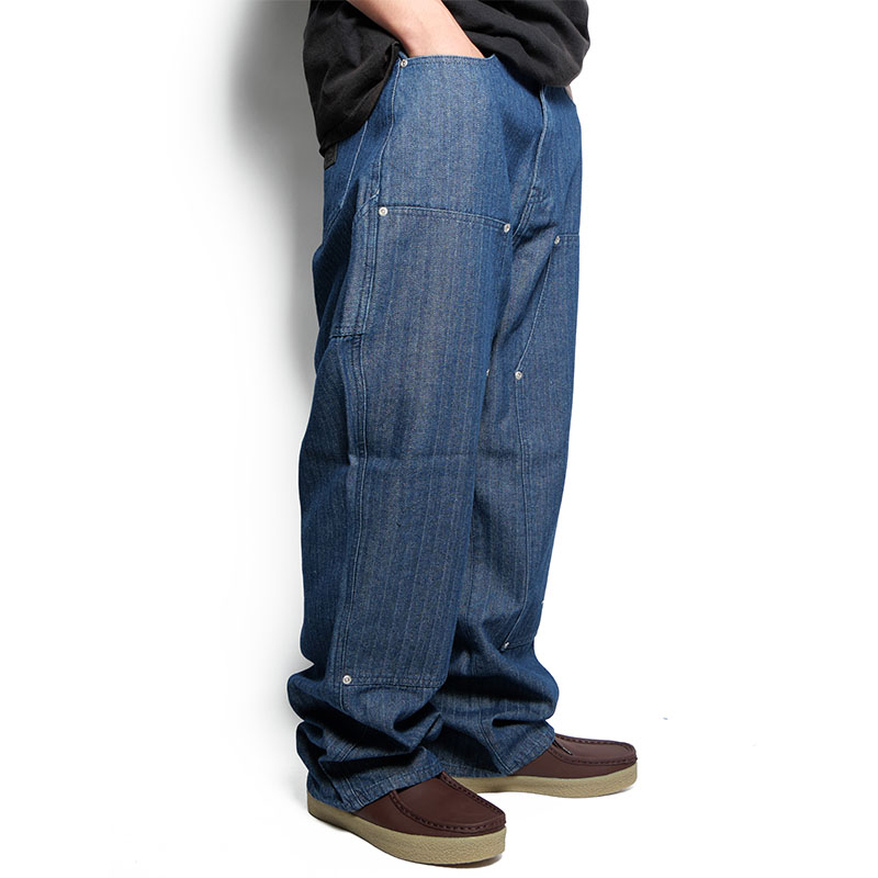 Cheers(チアーズ)/ HB DOUBLE KNEE PANTS -NAVY-