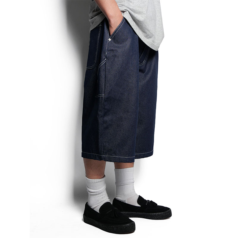Cheers(チアーズ)/ BIG DENIM SHORTS -INDIGO-