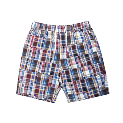 Cheers(チアーズ)/ PATCHWORK SHORTS -NAVY-