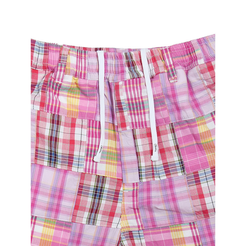 Cheers(チアーズ)/ PATCHWORK SHORTS -PINK-