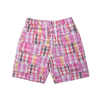 Cheers(チアーズ)/ PATCHWORK SHORTS -PINK-