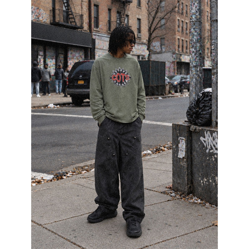 COTS(コッツ)/ G LOGO LS TEE -2.COLOR-