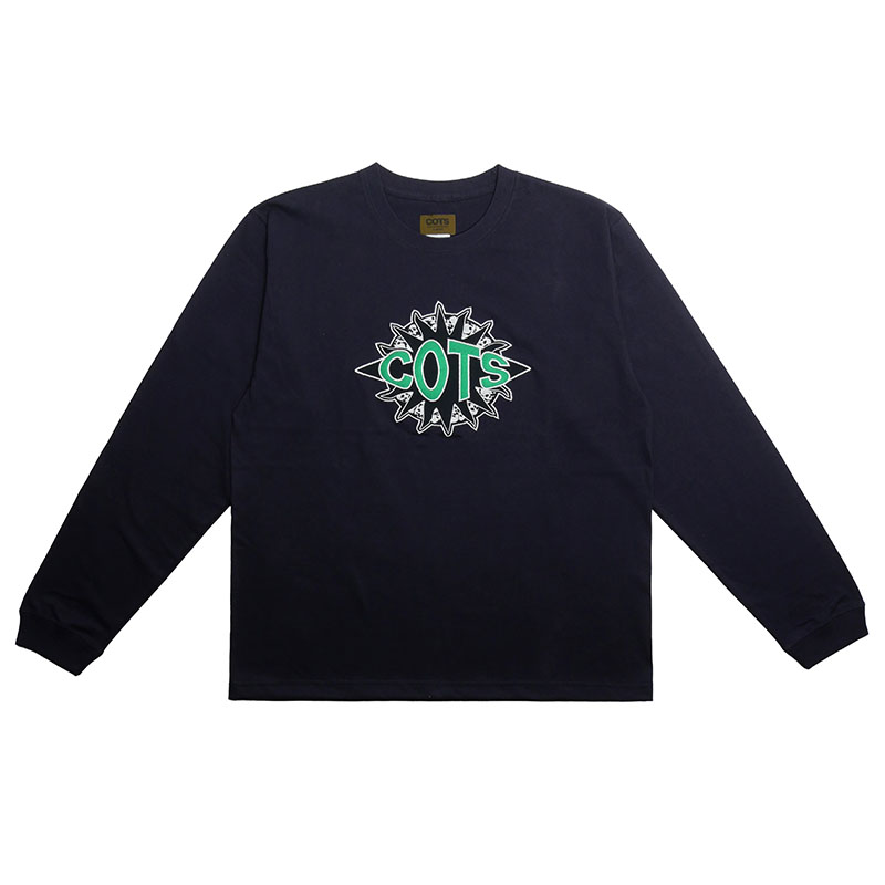 COTS(コッツ)/ G LOGO LS TEE -2.COLOR-(NAVY)