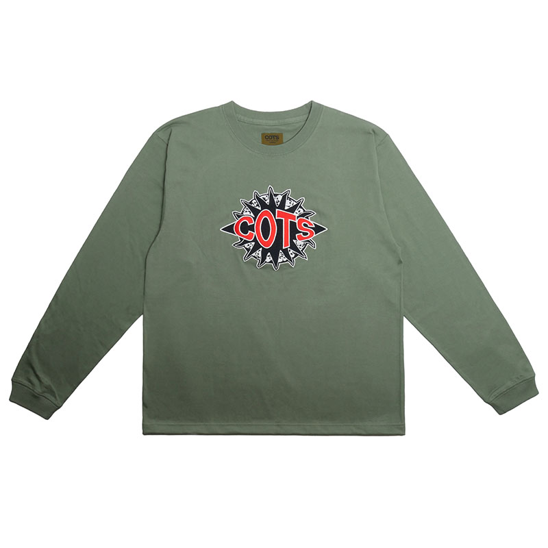 COTS(コッツ)/ G LOGO LS TEE -2.COLOR-(OLIVE)