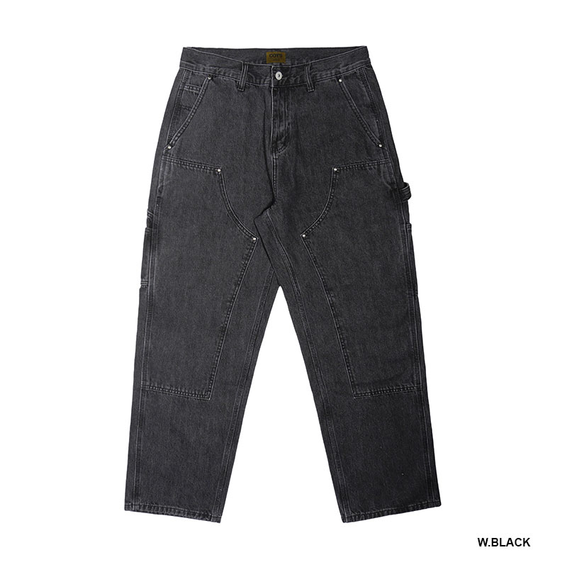 COTS(コッツ)/ DOUBLE KNEE DENIM PANTS -2.COLOR-