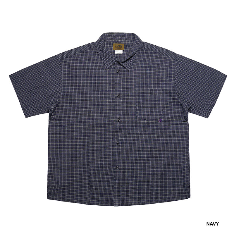 COTS(コッツ)/ CHECK SHIRT -2.COLOR-