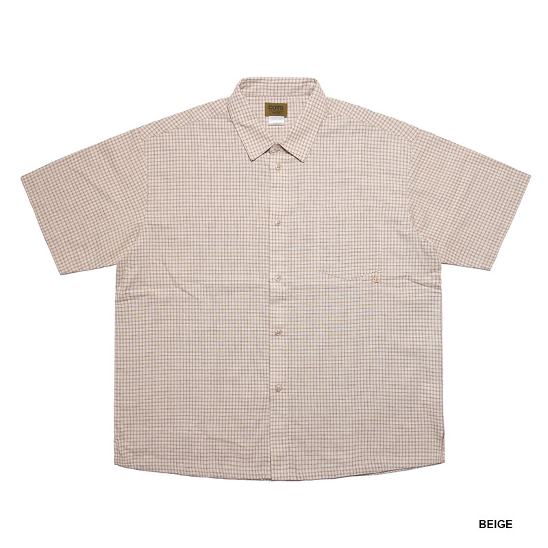 COTS(コッツ)/ CHECK SHIRT -2.COLOR-