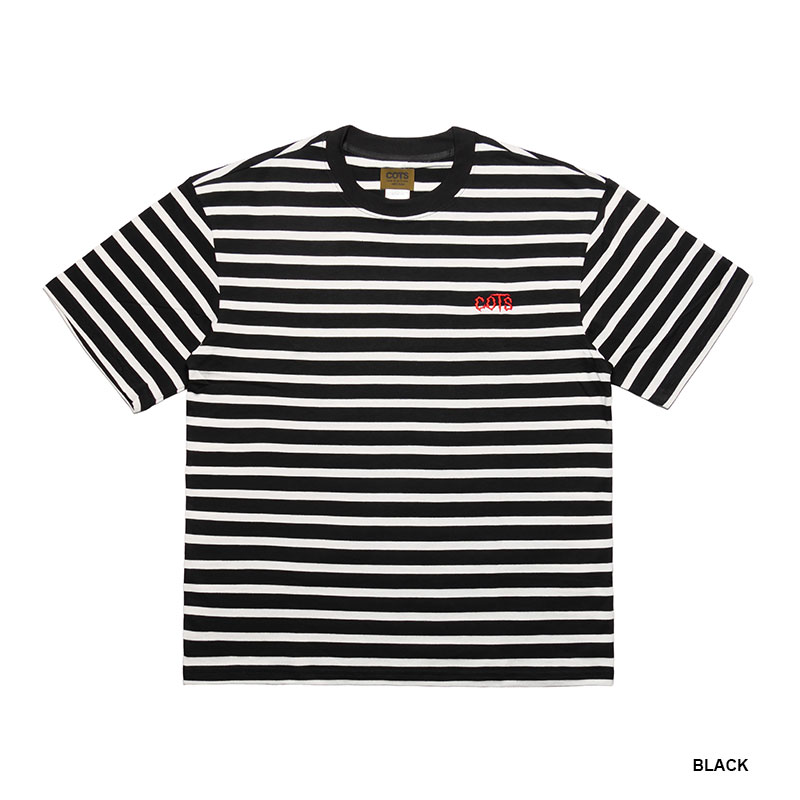 COTS(コッツ)/ BORDER TEE -2.COLOR-