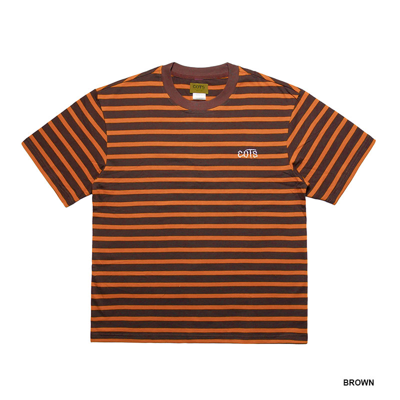 COTS(コッツ)/ BORDER TEE -2.COLOR-