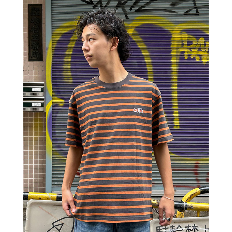 COTS(コッツ)/ BORDER TEE -2.COLOR-