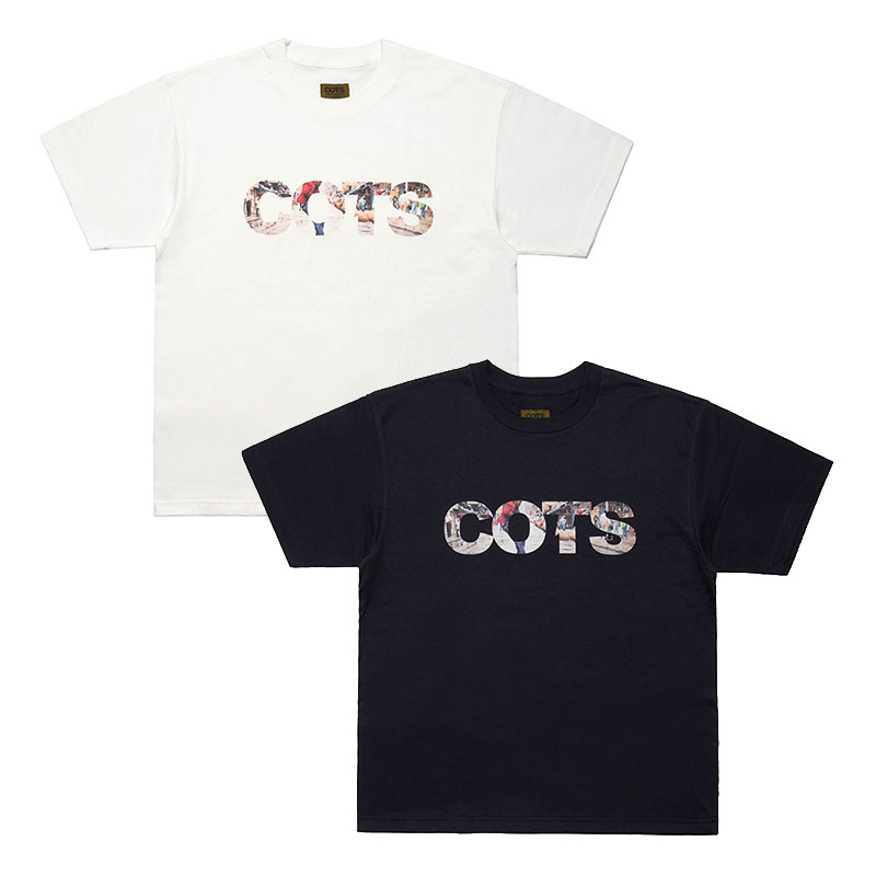 COTS(コッツ)/ PHOTO LOGO TEE -2.COLOR-
