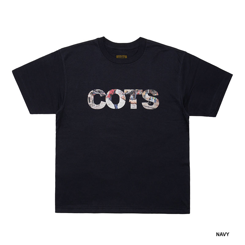 COTS(コッツ)/ PHOTO LOGO TEE -2.COLOR-