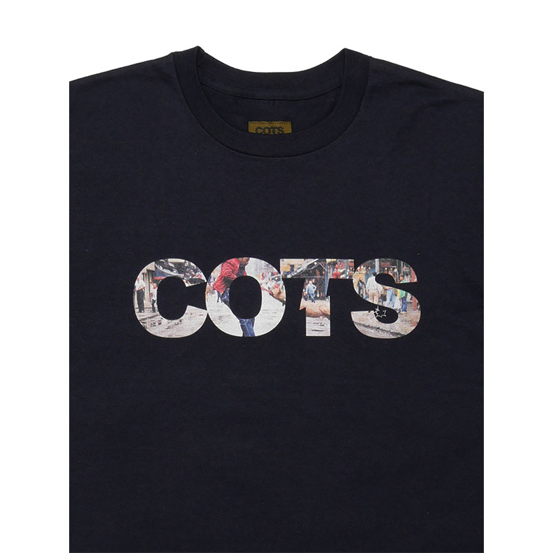 COTS(コッツ)/ PHOTO LOGO TEE -2.COLOR-