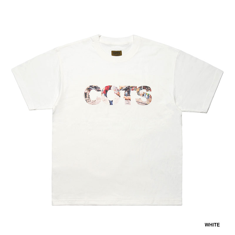 COTS(コッツ)/ PHOTO LOGO TEE -2.COLOR-