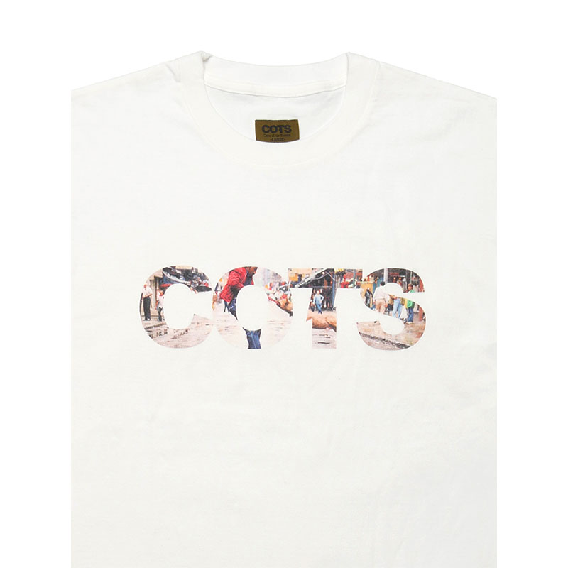 COTS(コッツ)/ PHOTO LOGO TEE -2.COLOR-