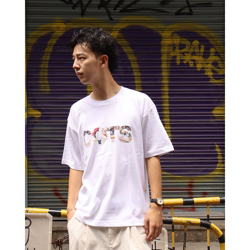 COTS(コッツ)/ PHOTO LOGO TEE -2.COLOR-