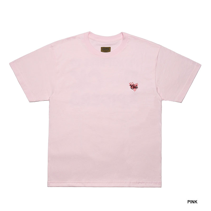 COTS(コッツ)/ F SPIDER HEART TEE -2.COLOR-
