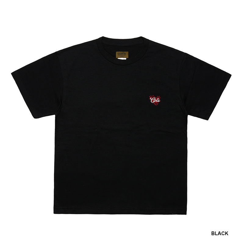 COTS(コッツ)/ F SPIDER HEART TEE -2.COLOR-