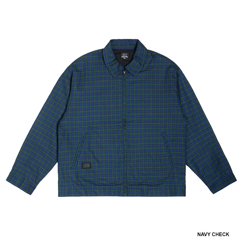 E.S.P. ORIGINAL(イーエスピーオリジナル)/ CHECK ZIP JACKET -2.COLOR-