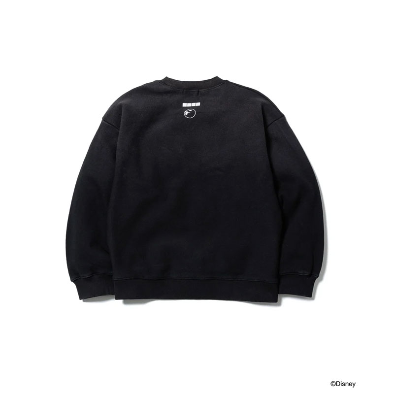 F-LAGSTUF-F(フラグスタフ)/ MICKEY SWEATSHIRT -BLACK-