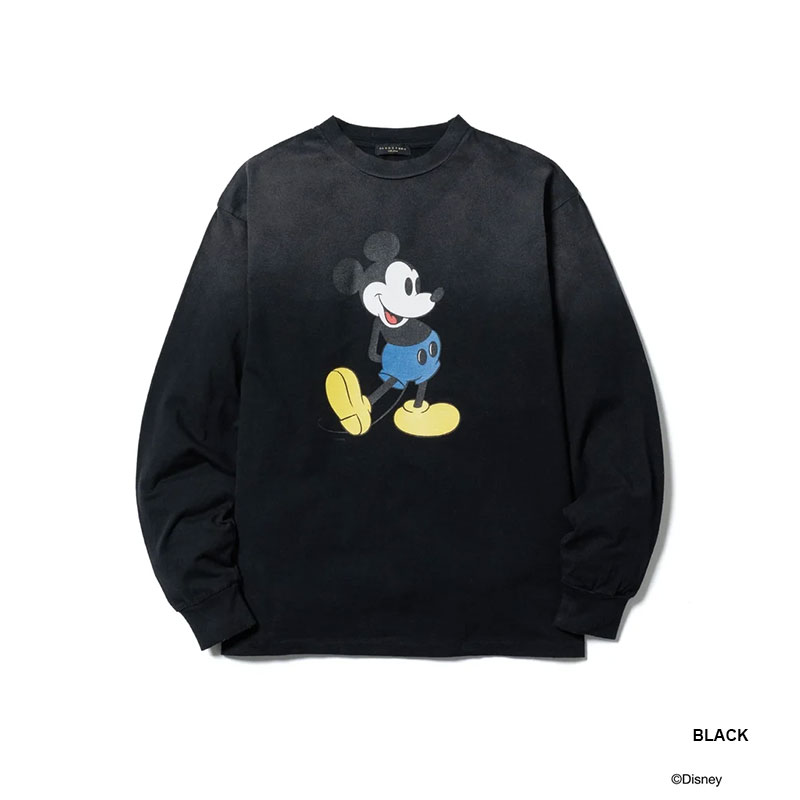 F-LAGSTUF-F(フラグスタフ)/ MICKEY L/S T-SHIRT -2.COLOR-