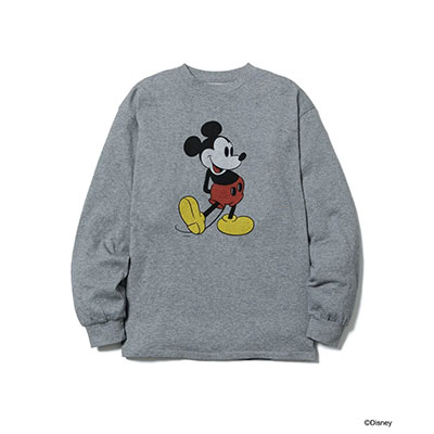 F-LAGSTUF-F(フラグスタフ)/ MICKEY L/S T-SHIRT -2.COLOR-