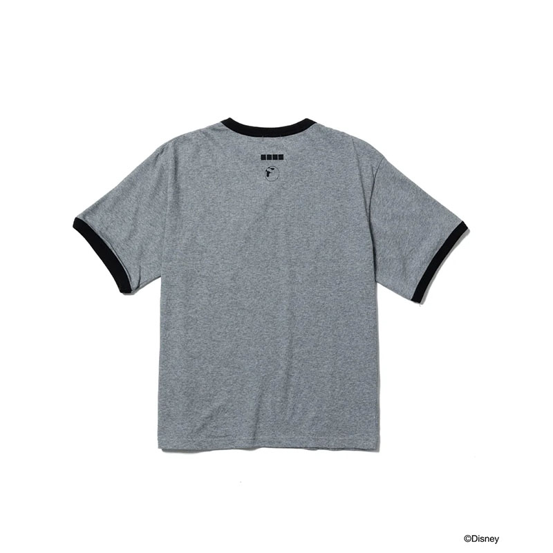 F-LAGSTUF-F(フラグスタフ)/ MICKEY RINGER T-SHIRT -BLACK/GREY-