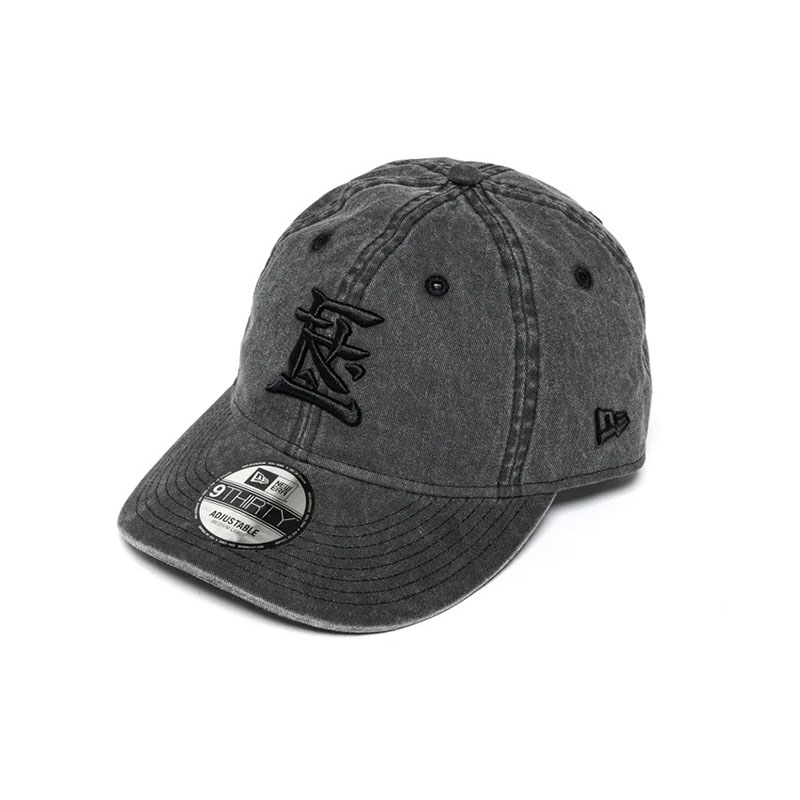 F-LAGSTUF-F(フラグスタフ)/ KANJI LOGO BORO 9TWENTY(xNEWERA) -BLACK-