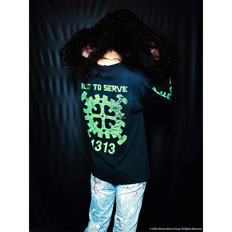 F-LAGSTUF-F(フラグスタフ)/ BEG TO SERVE L/S T-SHIRT(TYPE-O NEGATIVE) -BLACK-