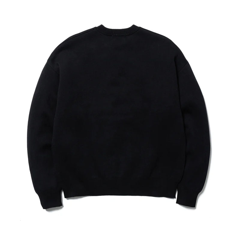 F-LAGSTUF-F(フラグスタフ)/ FAIRYTALE OF NEW YORK KNIT SWEATER(THE POGUES) -BLACK-