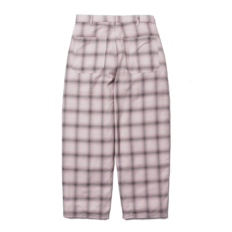 F-LAGSTUF-F(フラグスタフ)/ SHADOW PLAID PANTS -2.COLOR-