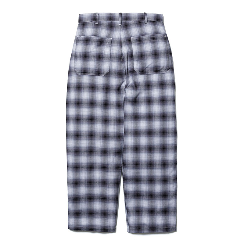 F-LAGSTUF-F(フラグスタフ)/ SHADOW PLAID PANTS -2.COLOR-