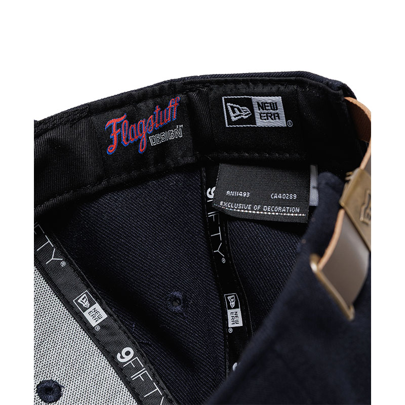 F-LAGSTUF-F(フラグスタフ)/ KANJI LOGO 9 FIFTY LP(xNEW ERA) -NAVY-