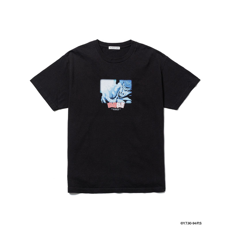 F-LAGSTUF-F(フラグスタフ)/ "YUSUKE" TEE(x幽遊白書) -BLACK-