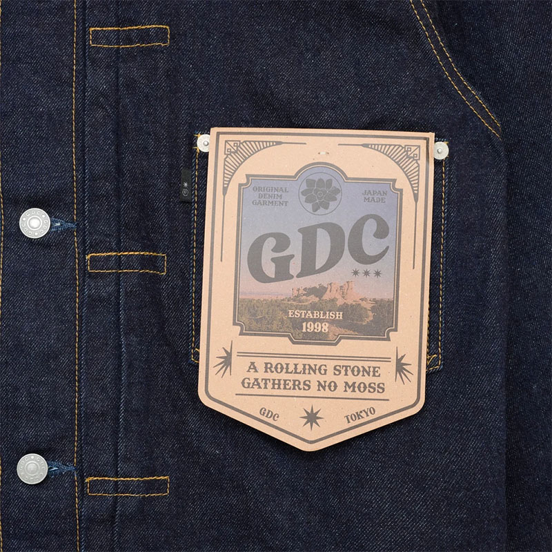 GDC(ジーディーシー)/ GDC DENIM LONDON JACKET -INDIGO-