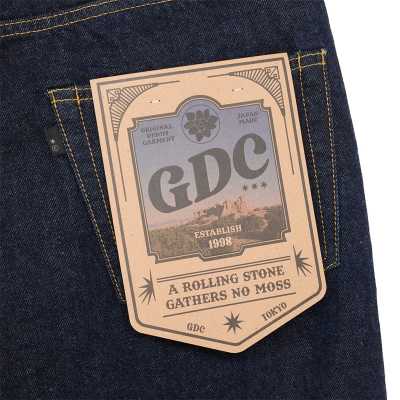 GDC(ジーディーシー)/ GDC DENIM LONDON PANTS -INDIGO-