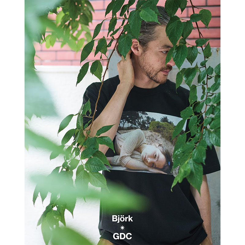 GDC(ジーディーシー)/ Bjork by Kevin Cummins×GDC Color Tee -2.COLOR-