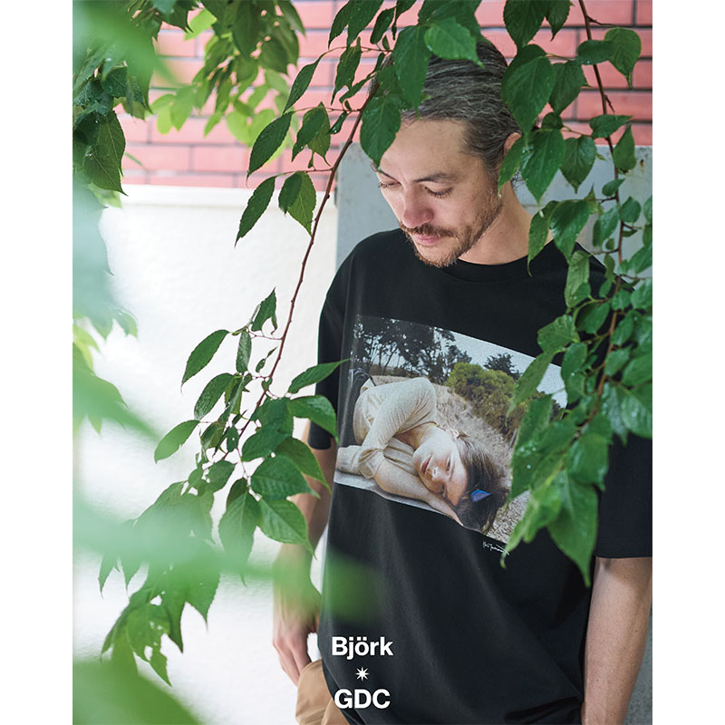 GDC(ジーディーシー)/ Bjork by Kevin Cummins×GDC Color Tee -2.COLOR-