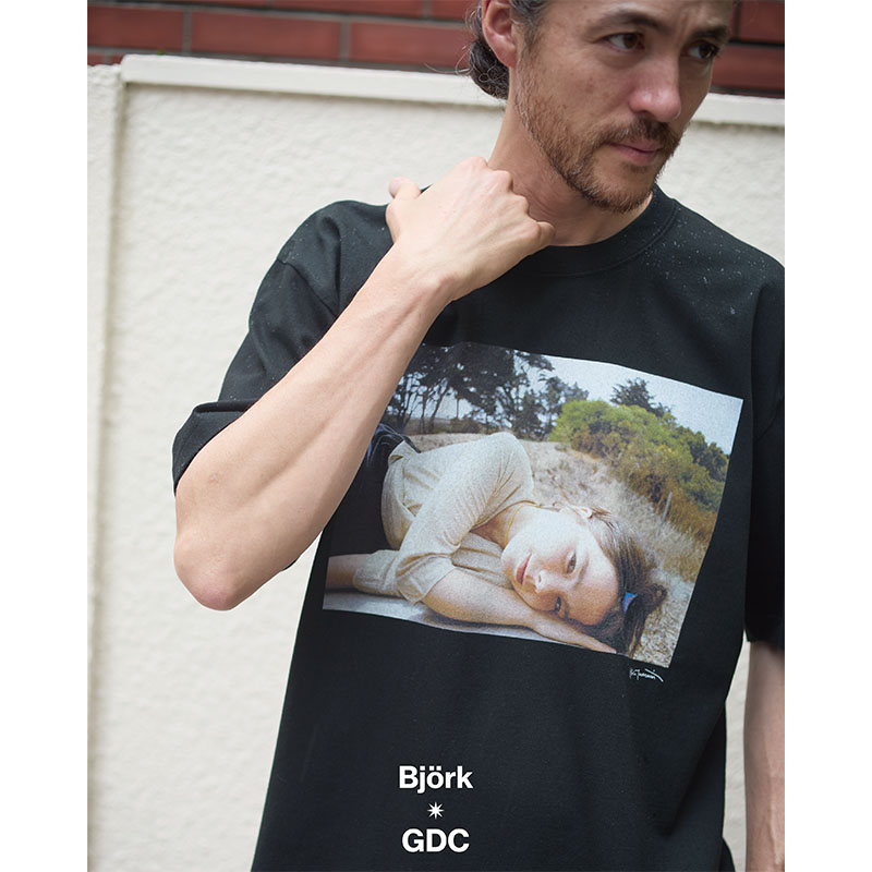 GDC(ジーディーシー)/ Bjork by Kevin Cummins×GDC Color Tee -2.COLOR-