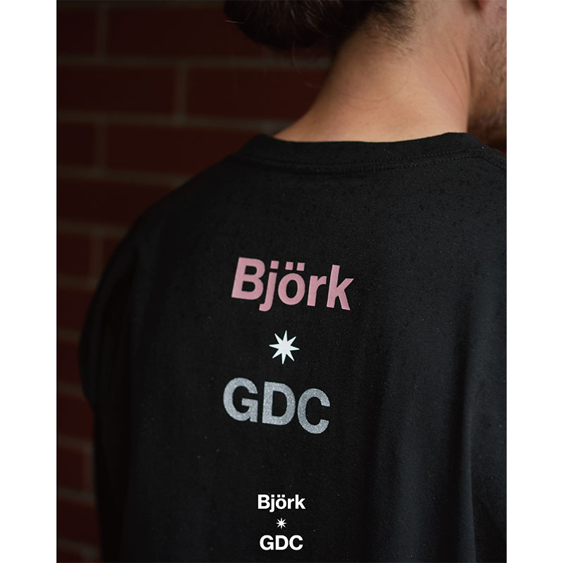 GDC(ジーディーシー)/ Bjork by Kevin Cummins×GDC Color Tee -2.COLOR-