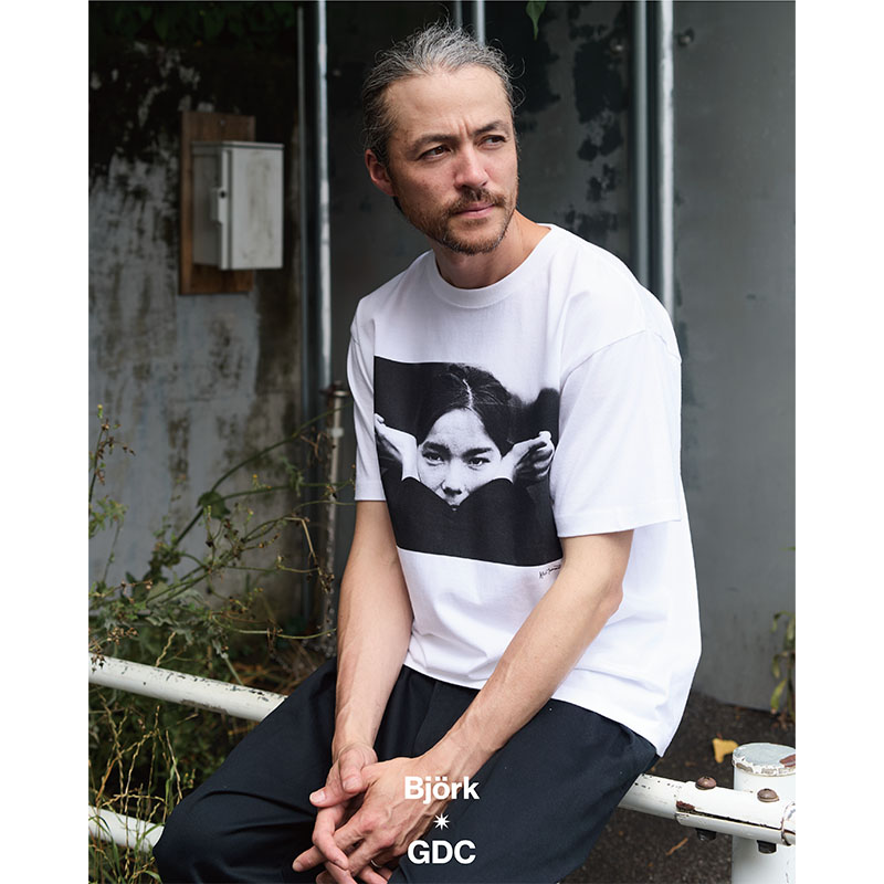 GDC(ジーディーシー)/ Bjork by Kevin Cummins×GDC Color Tee -2.COLOR-