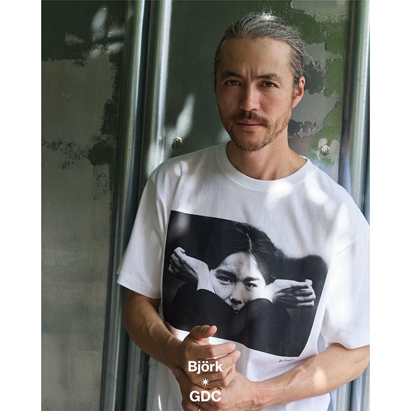 GDC(ジーディーシー)/ Bjork by Kevin Cummins×GDC Color Tee -2.COLOR-