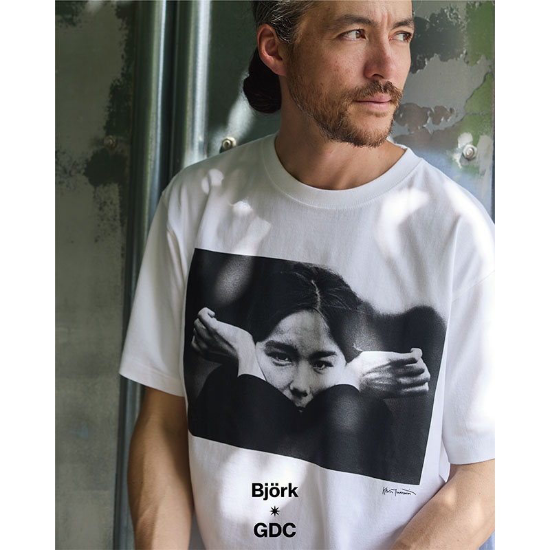 GDC(ジーディーシー)/ Bjork by Kevin Cummins×GDC Color Tee -2.COLOR-