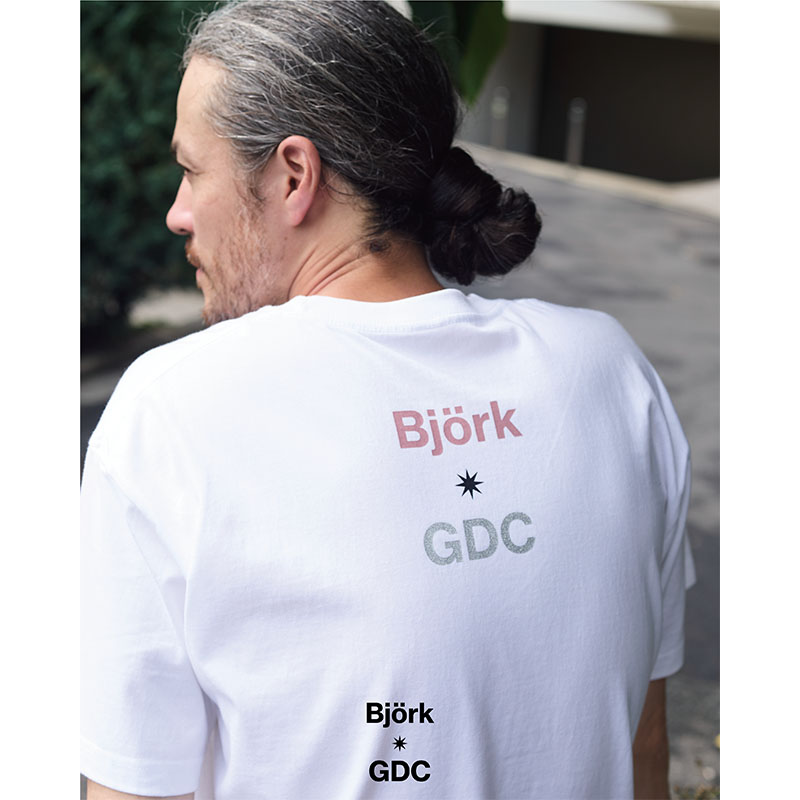 GDC(ジーディーシー)/ Bjork by Kevin Cummins×GDC Color Tee -2.COLOR-