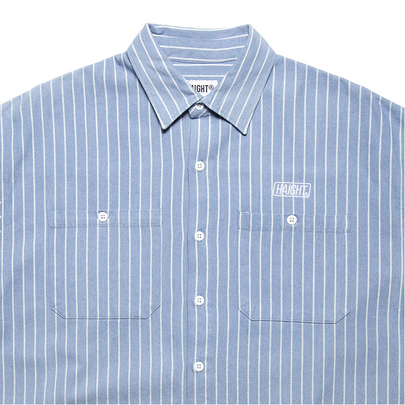 HAIGHT(ヘイト)/ STRIPE DENIM SHIRT -2.COLOR-