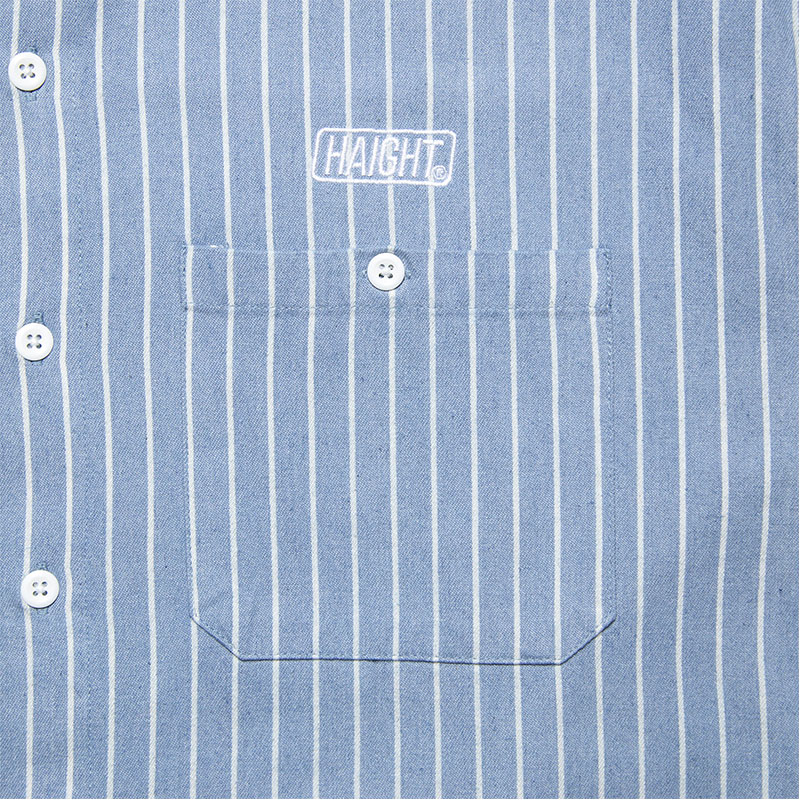 HAIGHT(ヘイト)/ STRIPE DENIM SHIRT -2.COLOR-