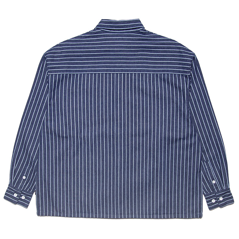 HAIGHT(ヘイト)/ STRIPE DENIM SHIRT -2.COLOR-