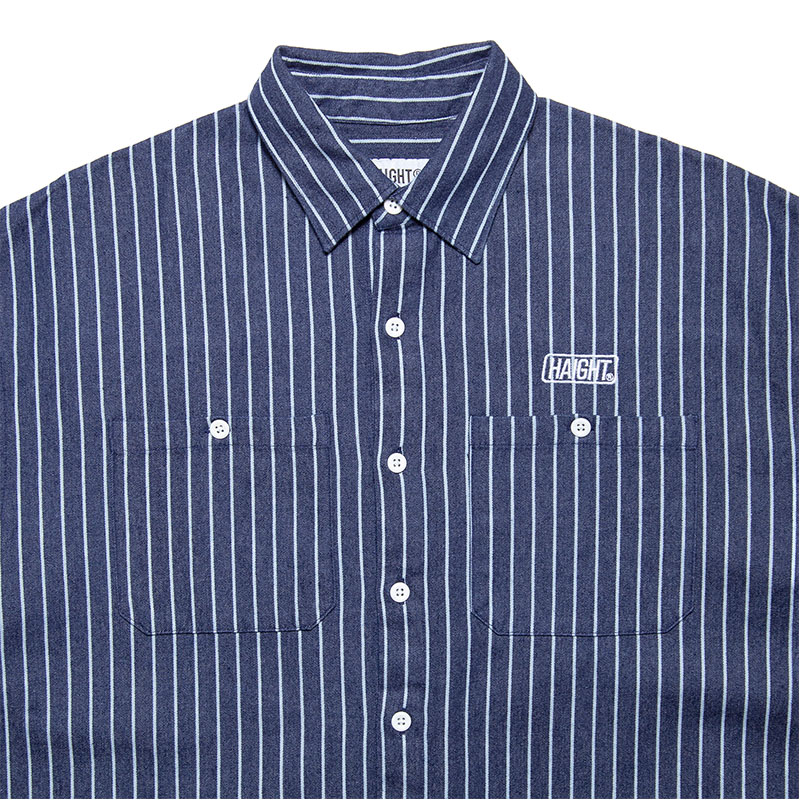 HAIGHT(ヘイト)/ STRIPE DENIM SHIRT -2.COLOR-